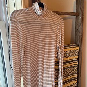 Gap Turtle Neck Striped Top